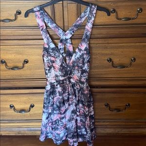 LF Millay silk printed dress - size small